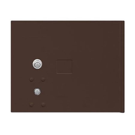 SALSBURY INDUSTRIES Salsbury Industries 3353BRZ Replacement Parcel Locker Door and Tenant Lock with 3 Keys - Small Parcel Locker - Bronze 3353BRZ